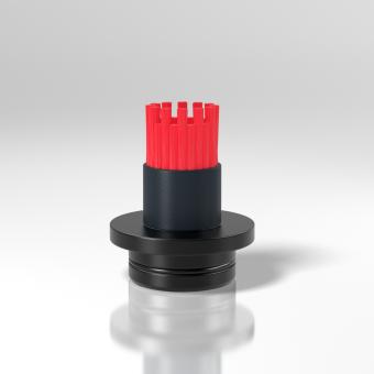 Small circular nozzle with adapter 